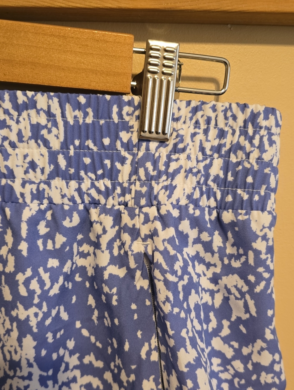 RBX Shorts Skort Womens Size Large White Blue Pattern Skort Skirt Activewear - Picture 8 of 12